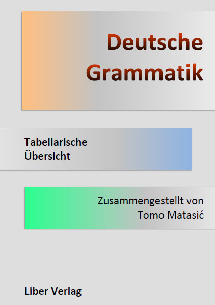 Deutsche Grammatik - Titelseite